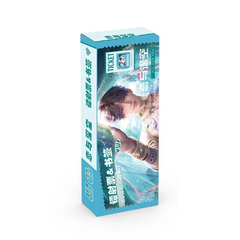 40 Pcs/Set Game Love And Deepspace Paper Bookmark Rafayel, Zayne, Xavier Characters Laser Ticket Message Card Cosplay Gift  ﻿