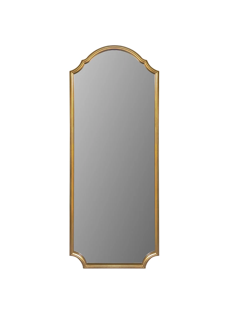 European style retro dressing,bedroom wall hanging, full body home, minimalist land, clothing store, light luxury fitting mirror