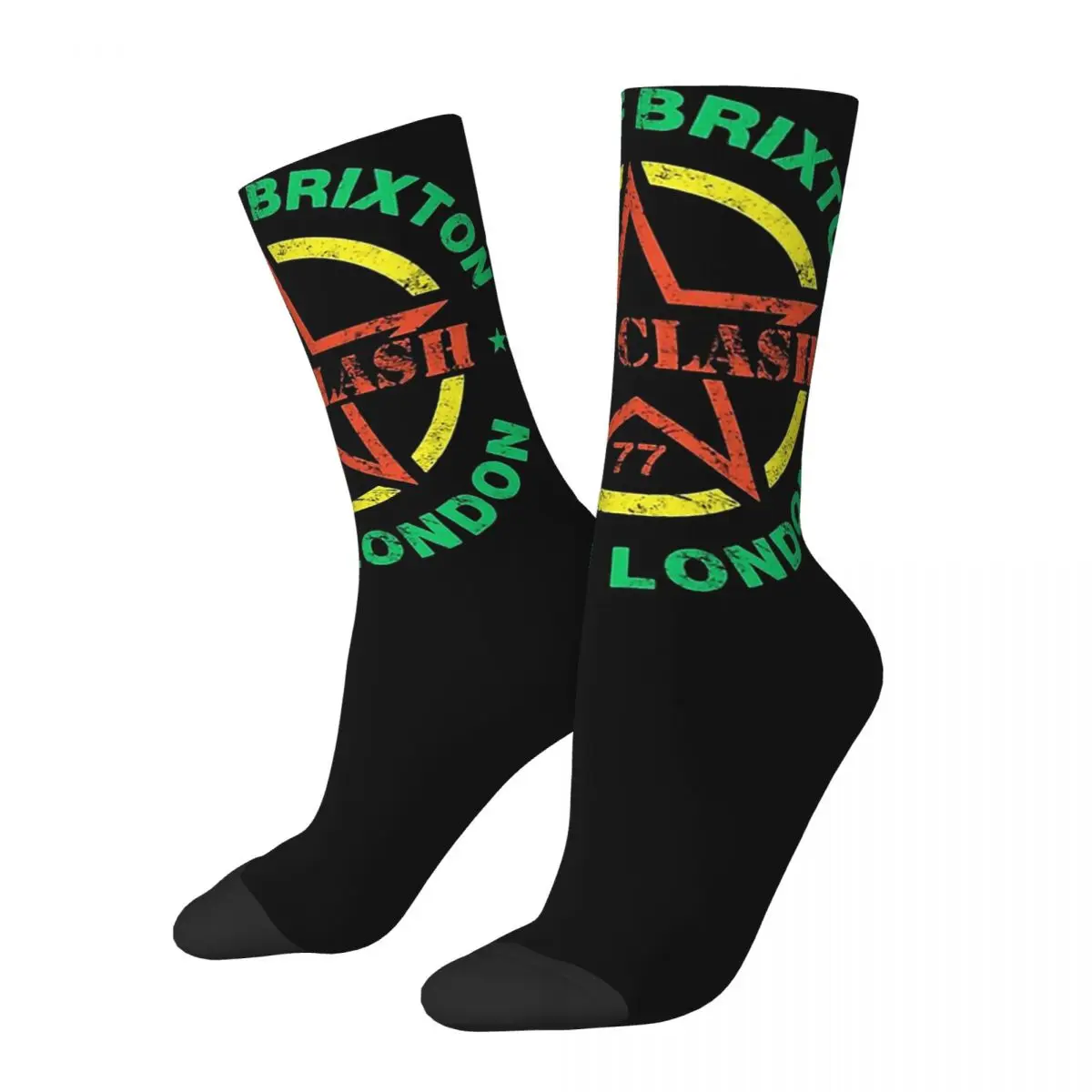 Guns Of Brixton Unisex Socks Outdoor 3D Print Happy Socks Street Style Crazy Sock