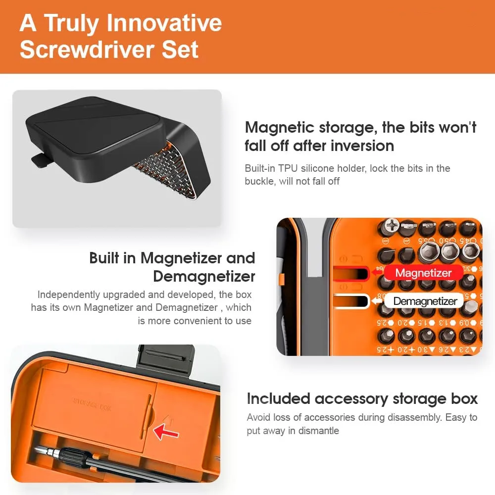 WOZOBUY Verbesserte Präzision Schraubendreher-satz 130 in 1 mit 120 bits Reparatur Tool Kit für Elektronik iPhone Jewelers Spiel Konsole
