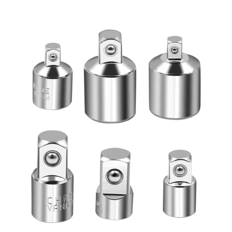 1/4" 3/8" 1/2" Ratchet Wrench Adapter Chrome Vanadium Sleeve Drive Socket Converter Wrench Transform Joint