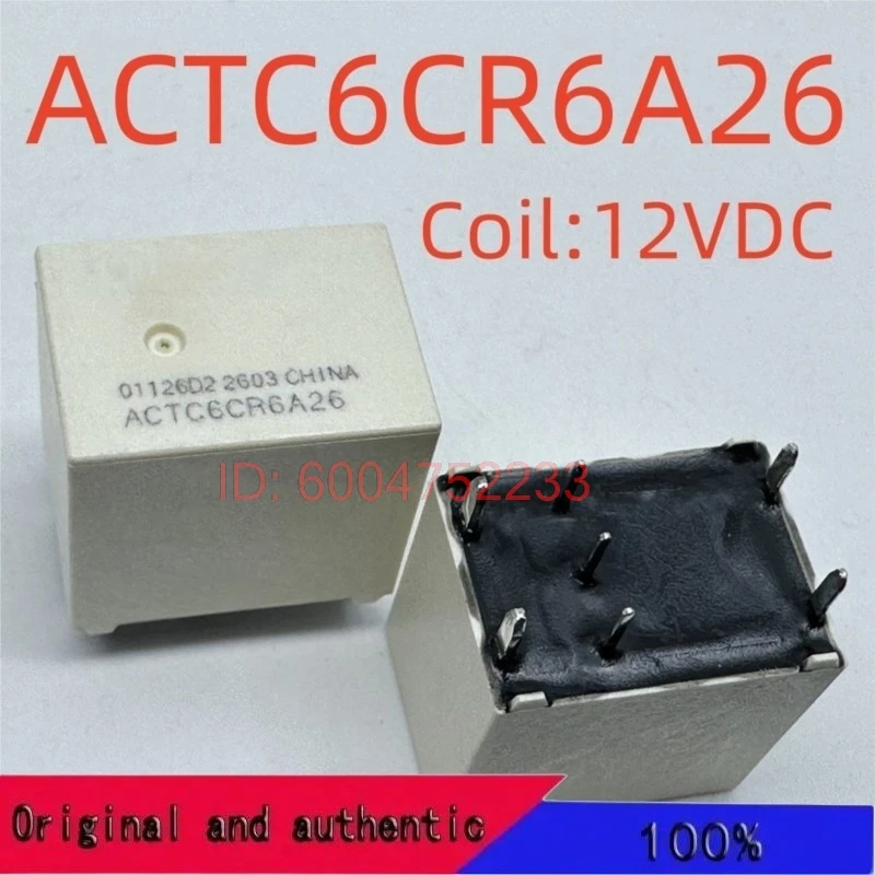 

10PCS New ACTC6R6A16 ; ACTC6R6A18 ; ACTC6CR6A26 (TG12A7-12V) Magnetic holding relay 7pins
