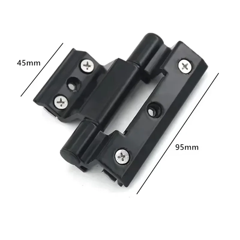 【Off-Shelf】High-Quality Insulated Broken Folding Hinge Aluminum Furniture Hardware Accessory