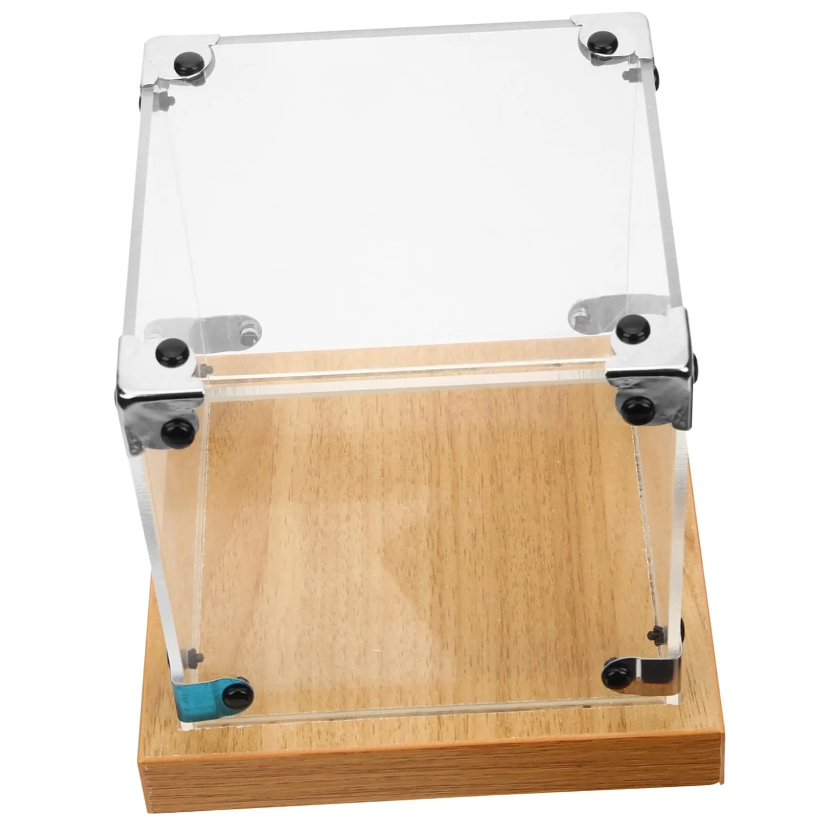 Acrylic With Wooden Bottom Transparent Dust Cover Collection Display Box Craft Box Hand-Made Storage Doll Display Cabinet Model