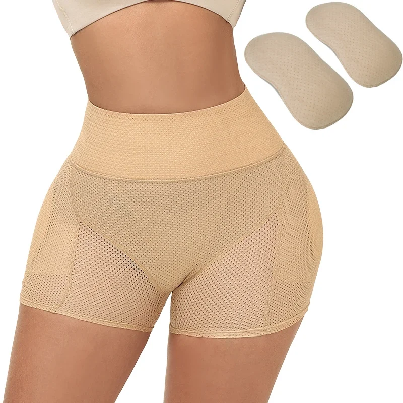 Women Hip Enhancer Hip Butt Cushion Hips Cushion Padded Panties Control Panties Butt Lifting Lifter Buttock Mesh Little Hole