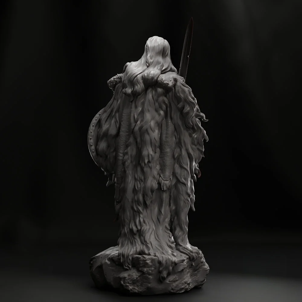 1/24 Resin Unpainted model Kit, military theme, ancient tribal warrior unassembled and unpainted GK, 967R