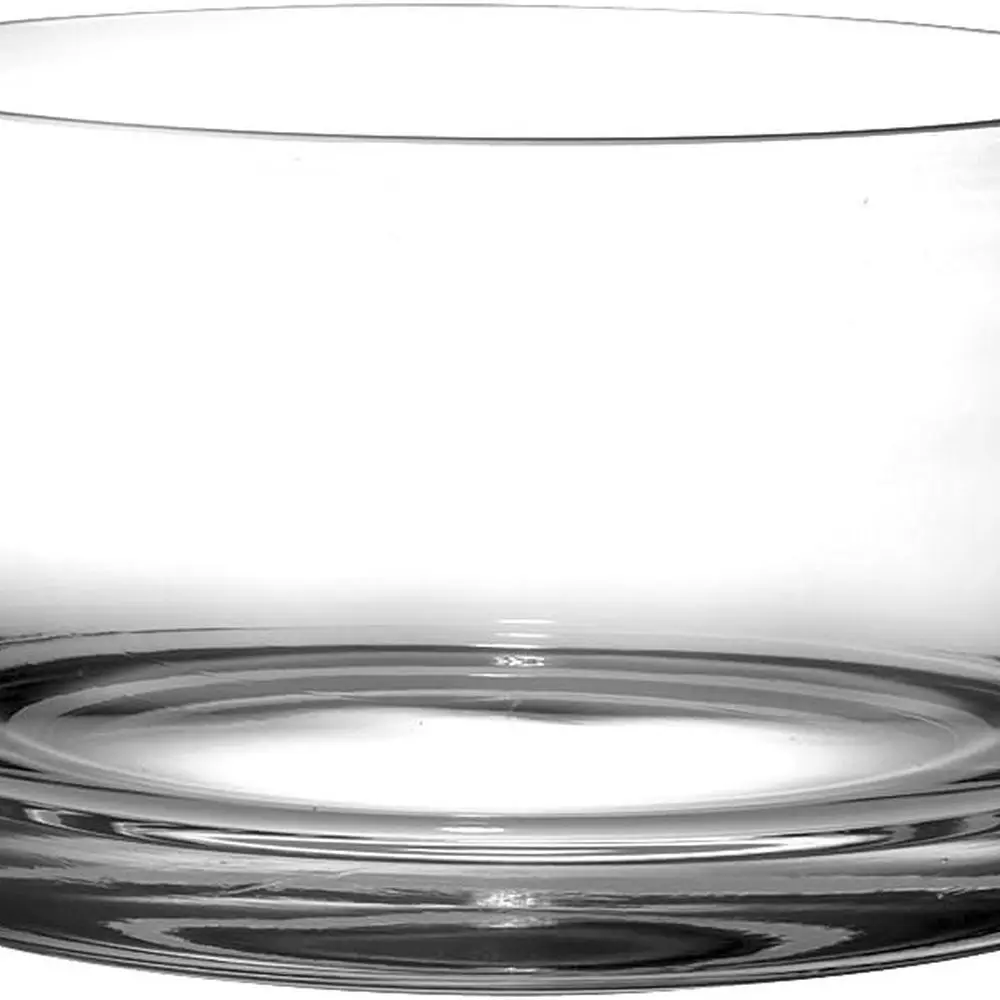 

Салатница ручной работы из толстостенного стекла, 10 дюймов, европейского производства