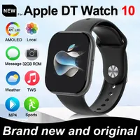 2025 New For Apple DT Watch 10 Smart Watch Men HD AMOLED 4GB Memory Music 3D Surround Bluetooth Call Waterproof Smartwatch Woman