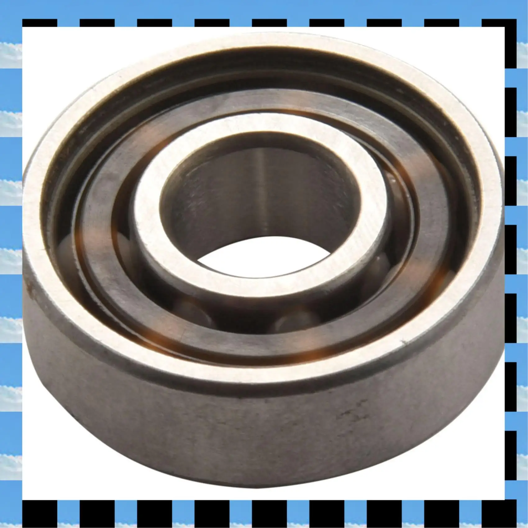 

ABME 40Pcs 608 Ball Bearing Scooter Bearings High Precision Rating Long Lasting