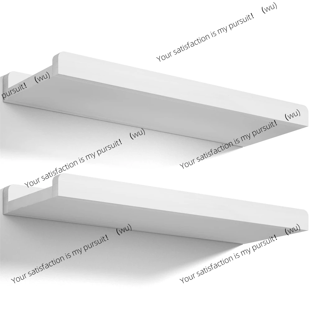 

Estantes flotantes modernos, juego de 2 estantes para libros de guardería montados en la pared, estante de repisa de imagen de
