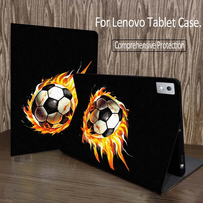 

Fashion football design Tablet Case For Legion Xiaoxin Pad P12 Pro Y900 GT 2023 2025 12.1 12.7 14.5 inch