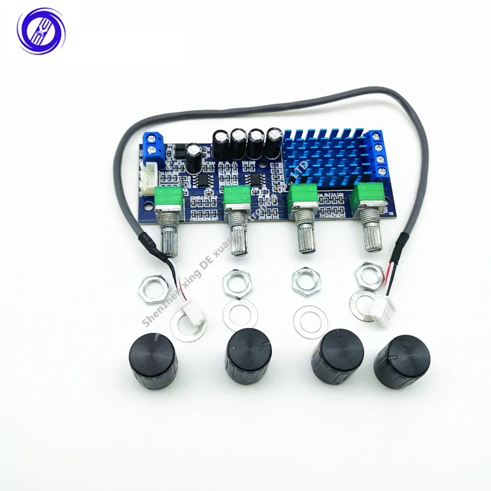 1pcs XH-M577 TDA3116D2 Digital Amplifier Board 2x80W 80W+80W High Power Dual Channel Audio Amplifier Module Tone Board Playback