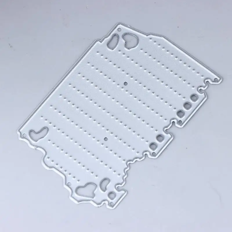 إطار صغير عتيق من الفولاذ الكربوني قالب ختم لتزيين دفتر القصاصات وصنع بطاقات الهدايا