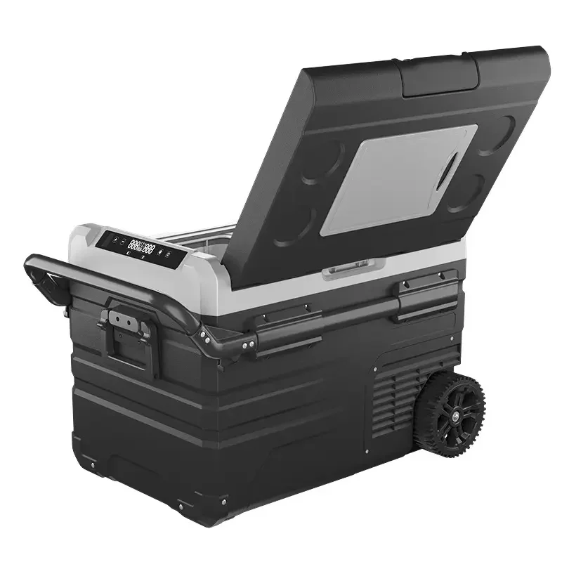 Premium 35L 45L 55L Portable Car Fridge Freezer 12V 24V Outdoor Camping SUV Parts