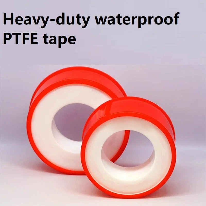 20M PTFE Water Pipe Tape Thread Seal Waterproof Leak Tape Duct Tape Plumbing Fitting Oil-Free Repair Tool Adhesives Sealants