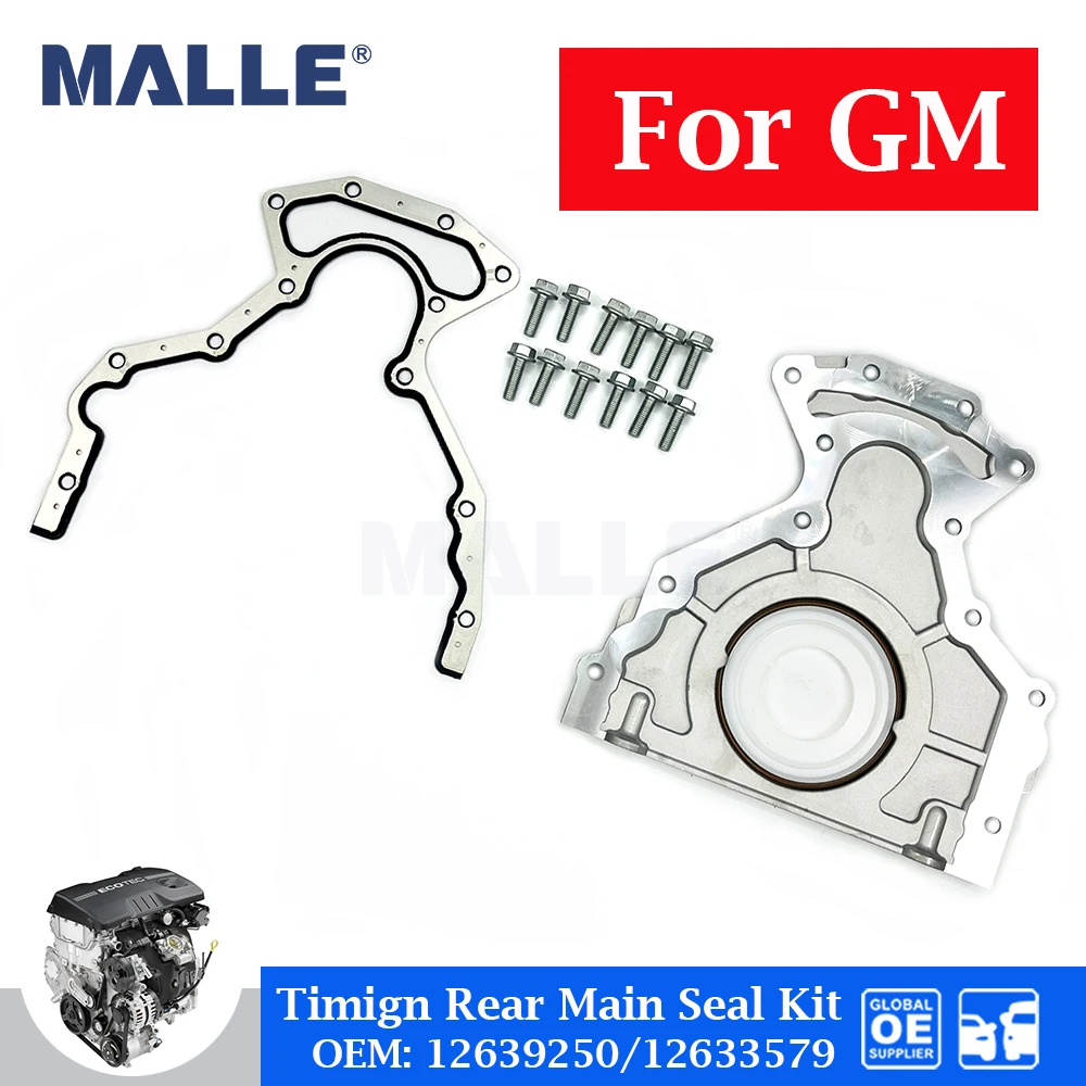 

Engine Timing Rear Main Seal Kit For Chevrolet Buick GMC GM 4.8 5.3 5.7 6.0 6.2 L LS2 LS3 Car Accessories OE 12639250 12633579