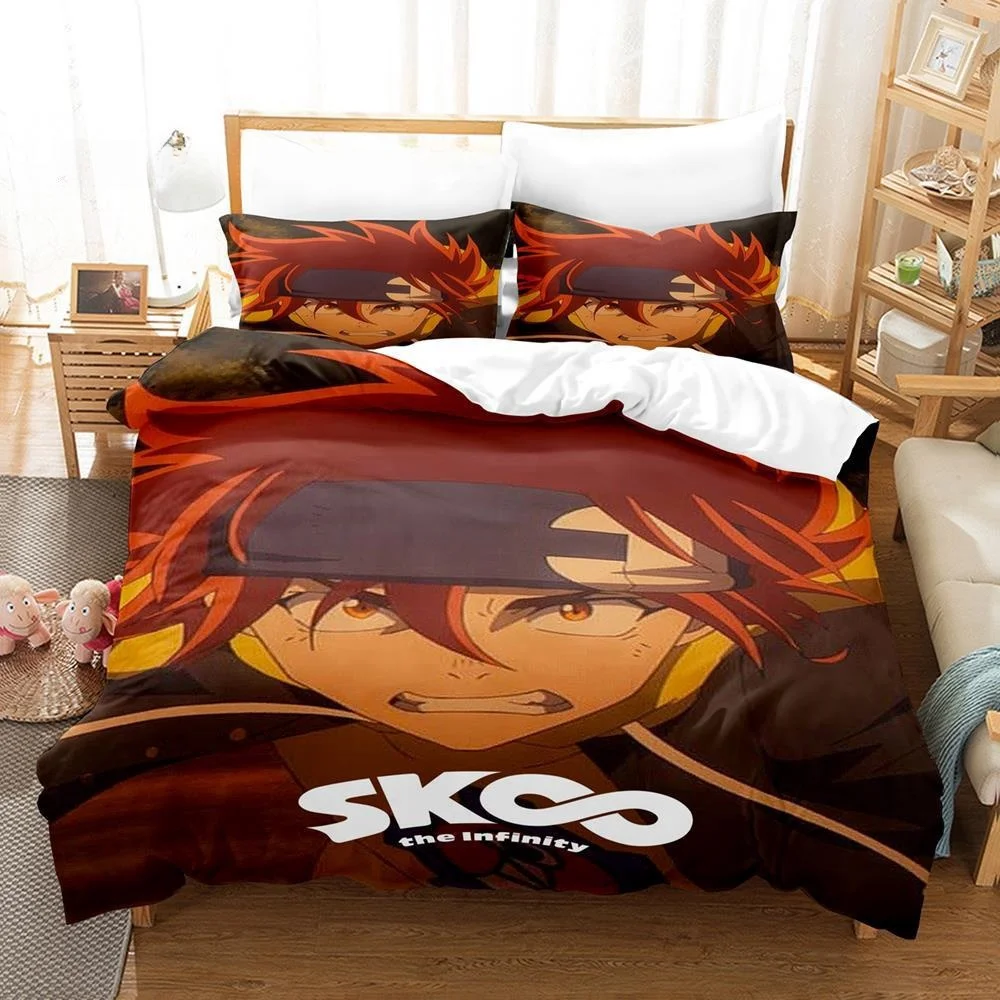 Fashion 3D Print Anime Sk8 The Infinity Bedding Set Single Twin Full Queen King Size Bed Set Adult Kid Bedroom Duvet Cover Sets 6