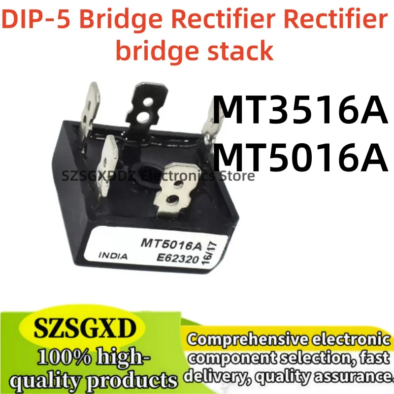 5-10piezas 100% Brand New and Quality MT3516A MT5016A MT3516 MT5016 DIP-5 Bridge Rectifier Rectifier bridge stack In Stock