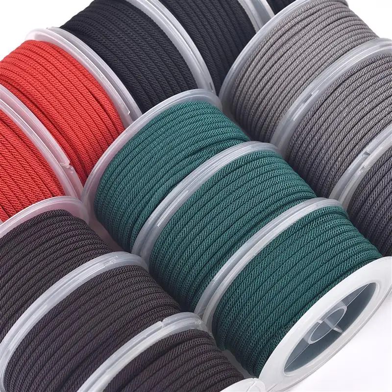 2-3mm Milan Thread Braided Cord DIY Jewelry Accessories Twine Beading Threads HandCrafts Rope Adjustable For Bracelets Necklace