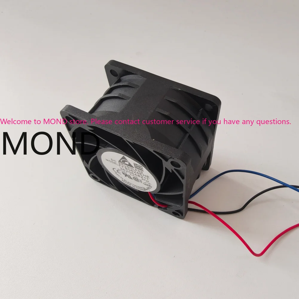 FFB0624EHE Delta Server Cooling Fan DC 24V 6CM 6038 0.57A 60*60*38mm