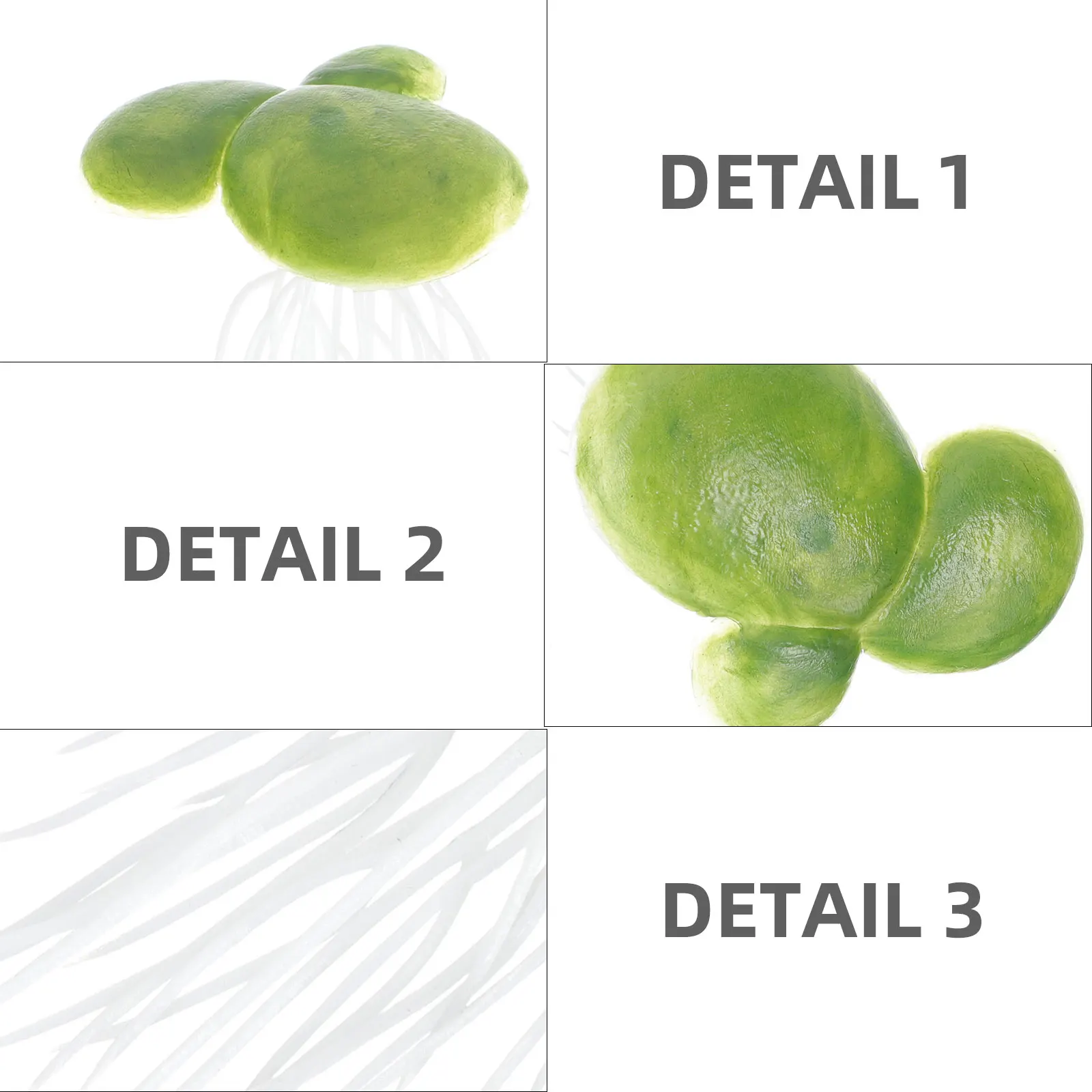 

72pcs Simulated Duckweed Plants for Fish Tank Decor Mini Fake Floating Water Plant Aquarium Durable Plastic Pet Supplies