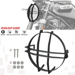 2023 Motorcycle For HUSQVARNA SVARTPILEN 401/250 2017 2018 2019 2020 2021 2022 Headlight Head Light Guard Protector Cover Grill