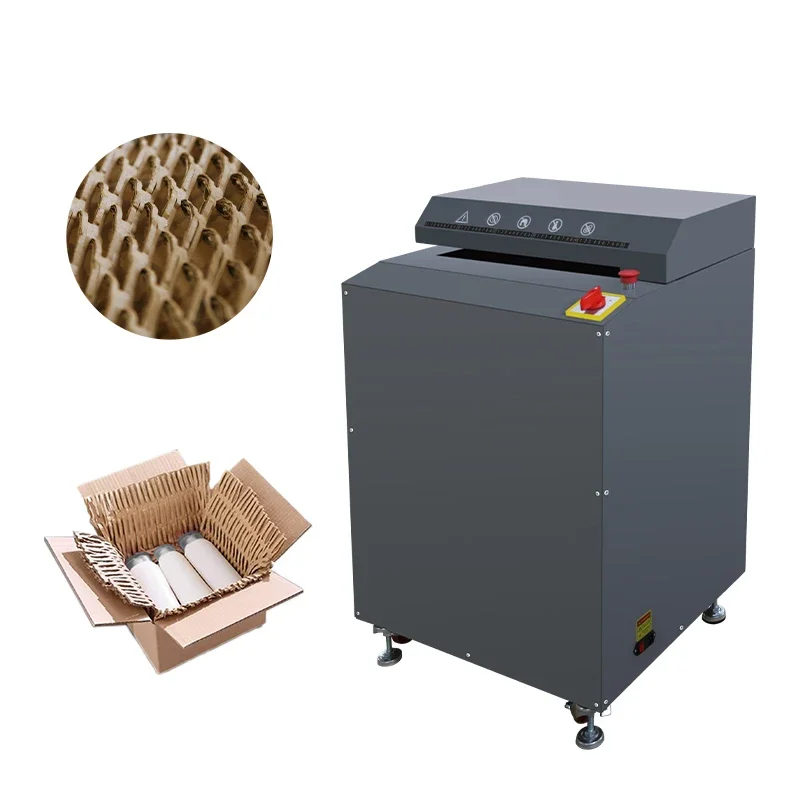 Corrugated Kraft Paper Expanding Cardboard Shredder Machine