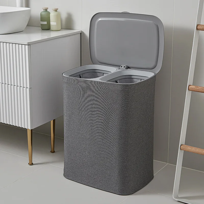 

Bathroom fabric, covered dirty clothes basket, toilet dirty clothes, household handle, dirty clothes basket, toy storage bin.