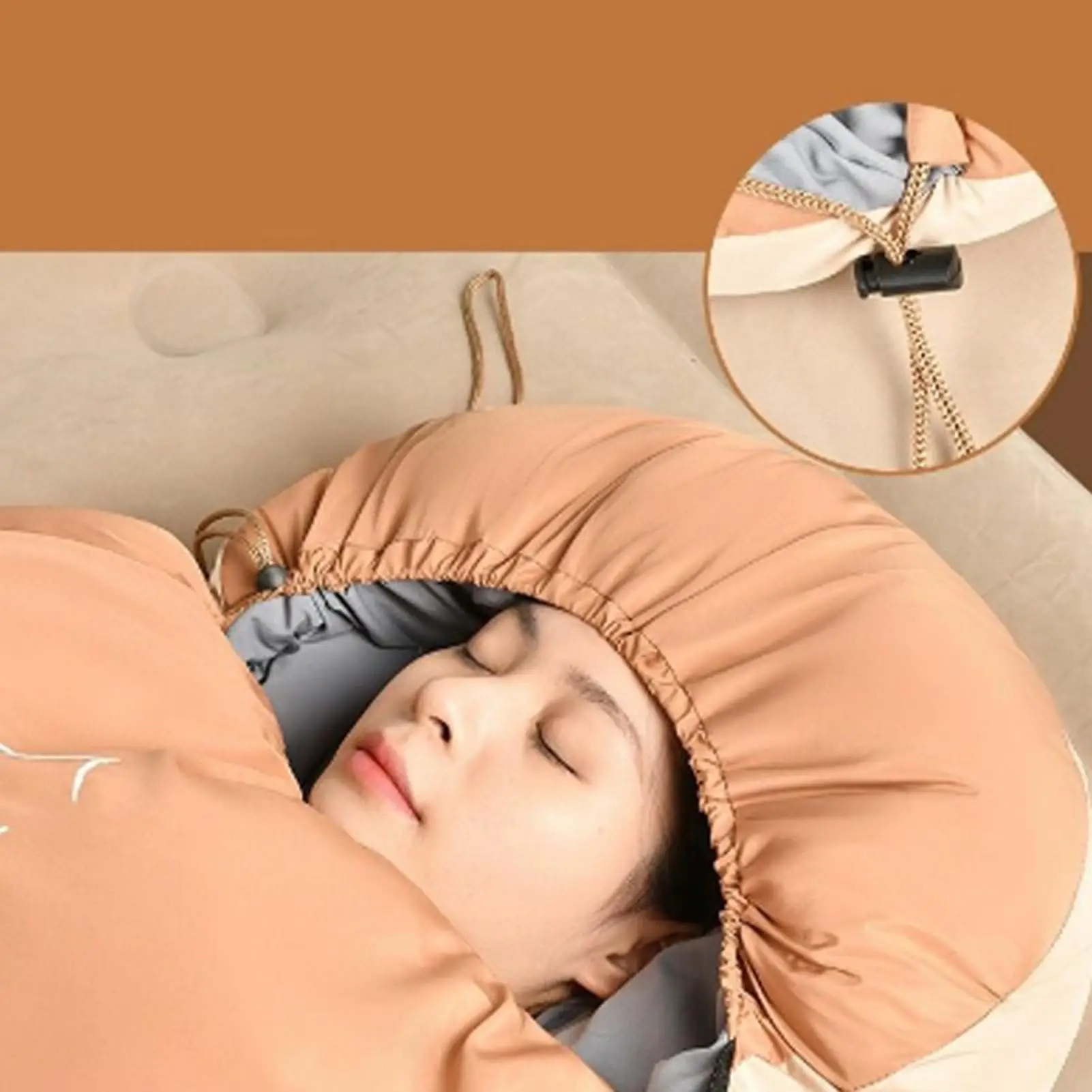 

Спальный мешок для рюкзака, легкий ветрозащитный портативный кемпинговый спальный мешок для взрослых, теплый спальный мешок для отдыха, путешествий, пешего туризма