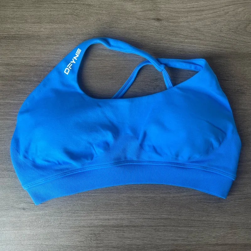 Impact Brassiere Bra Women Seamless Halter Top High Support Impact Push-up Open Back Gym Wear Fitness Yoga Workout Underwear