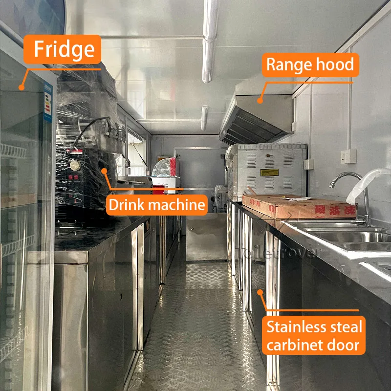 في الهواء الطلق المحمولة شاحنة طعام الشاورما كاميون رقائق رامين تاكو حلال المعكرونة الخبز تاكوياكي المعكرونة مقطورة امتياز الطعام المتنقلة #6