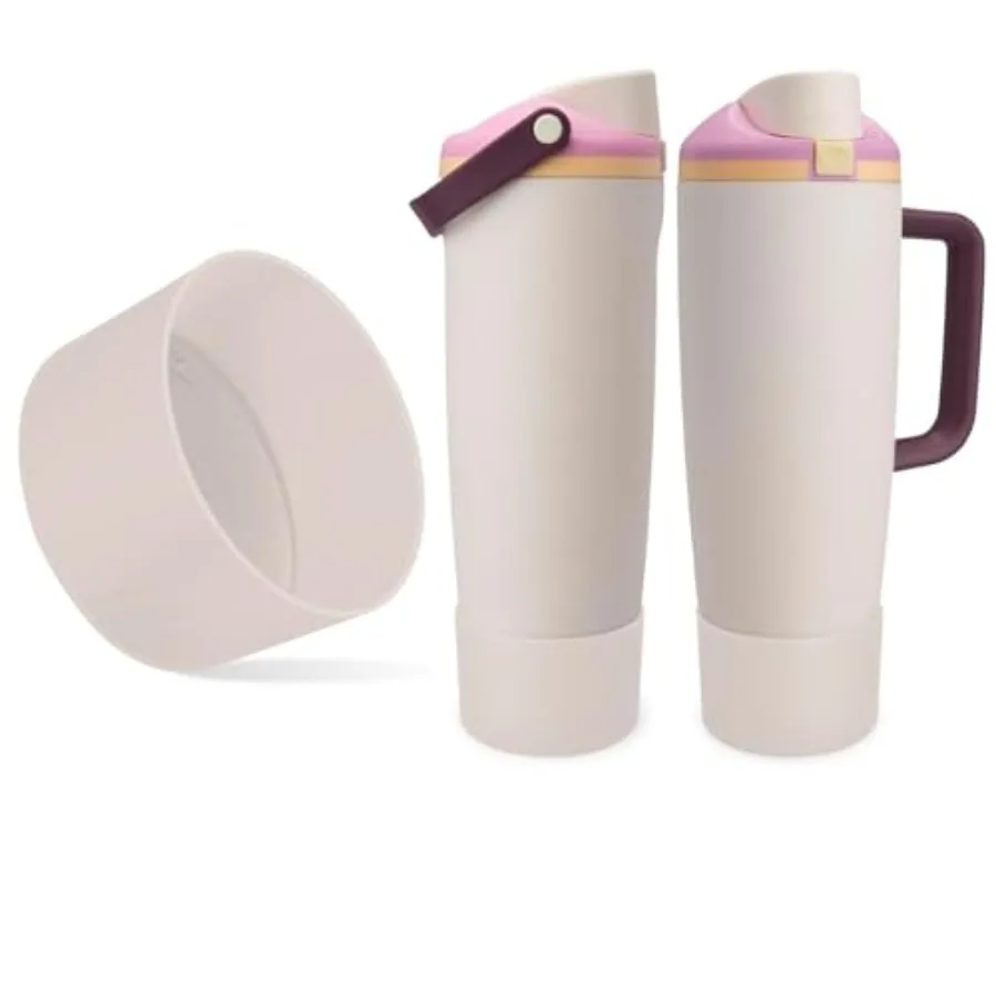 

Silicone Boot for Owala 30oz and 40oz FreeSip Sway Bottles and Tumblers - Non-Slip, Scratch-Resistant, Stability Enhancer, Avai