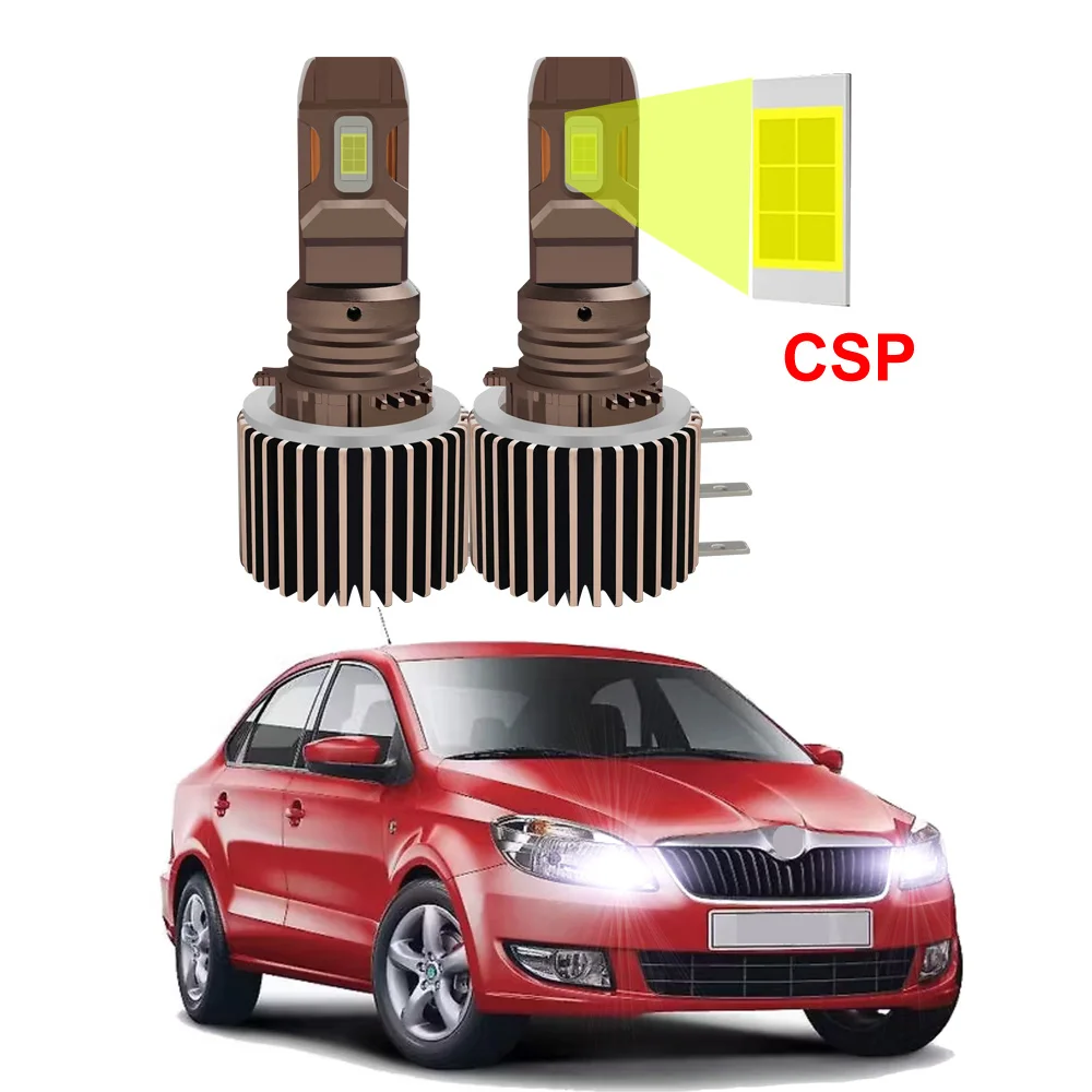 

H15 LED Headlight bulbs for Skoda Rapid 2013-2019 High Beam Drl Daytime Running Lights