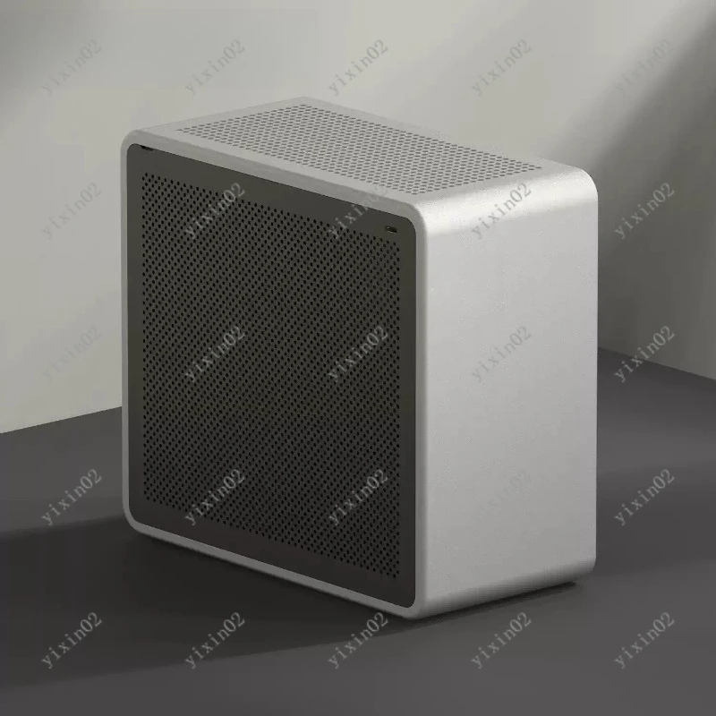 A4‑Size Full Aluminum Alloy Integrated ITX Mini PC Chassis Compact Desktop Case for Gaming Home Theater System