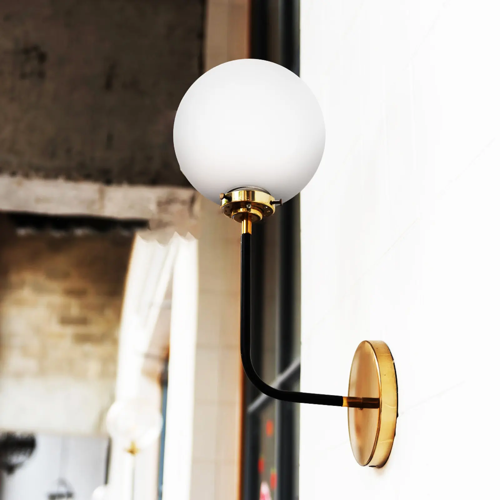 

Стеклянный плафон-шар для лампы, сменный, мягкий рассеиватель света, подходит для подвесных потолочных люстр, современный дизайн