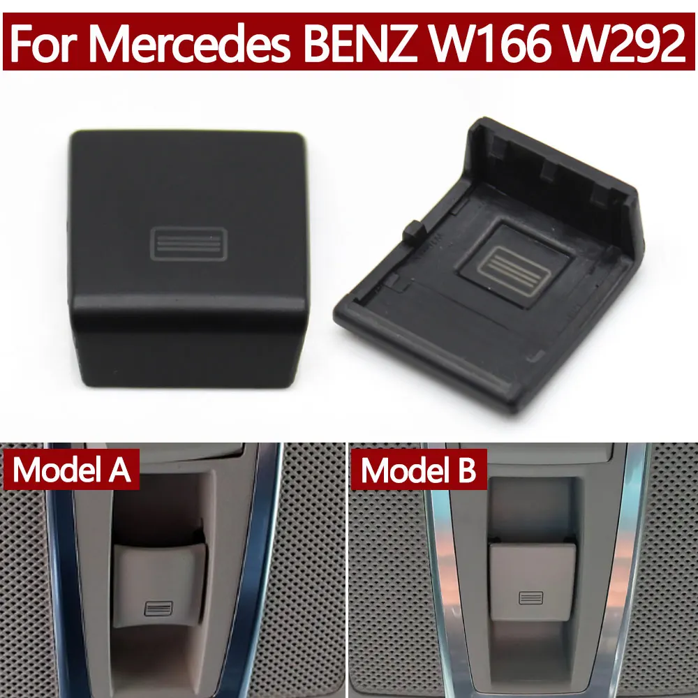 W166 W292 Car Sunroof Window Switch Button Cover Replacement For Mercedes Benz ML GL GLS GLE Class ML300 ML350 GL320 1666950000