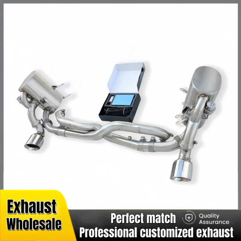 

Exhaust Catback for Porsche 996 3.4 3.6 1997-2004 Ss304 Vacuum Valvetronic Axleback Exhaust Muffler Valved Sport Exhaust System