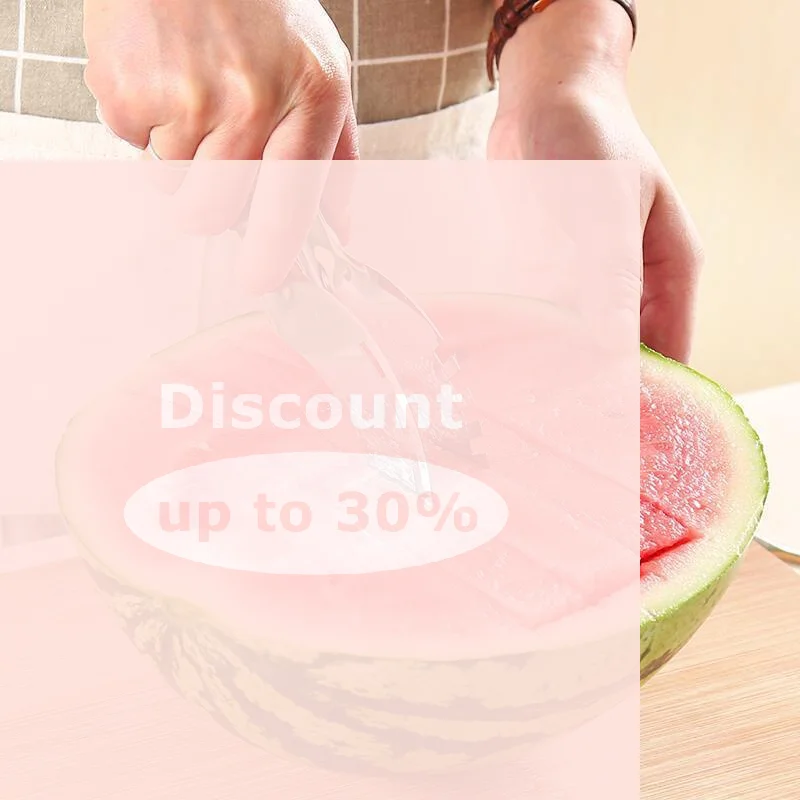 Stainless Steel Windmill Watermelon Cutter Artifact Salad Fruit Slicer Cutter Tool Watermelon Digger Kitchen Accessories Gadget