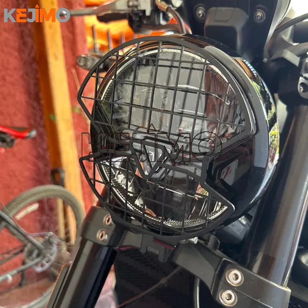 

FOR TRIDENT660 Trident660 2021-2023 2024 2025 Motocycle Accessories Headlight Protector Cover Grill Grille Lamp Light Protection