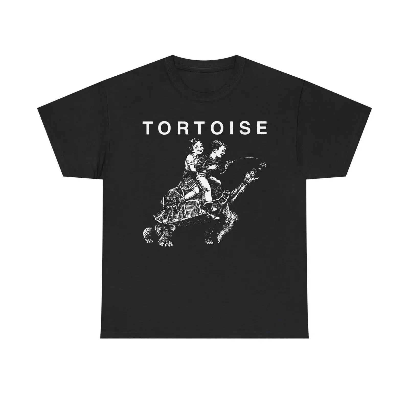 tortoise T Shirt mosquito post rock band Music gifts Heavy Cotton vintage Washed Breathable graphic Top For Everyday Wear