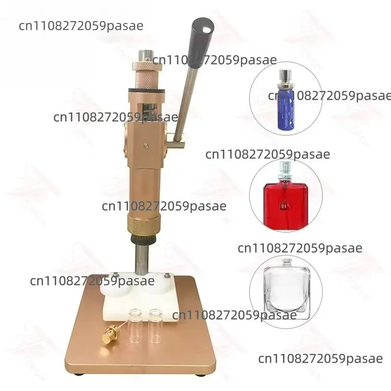 Manual  crimping machine and collar press packaging aerosol sprayer crimping machine capping equipment