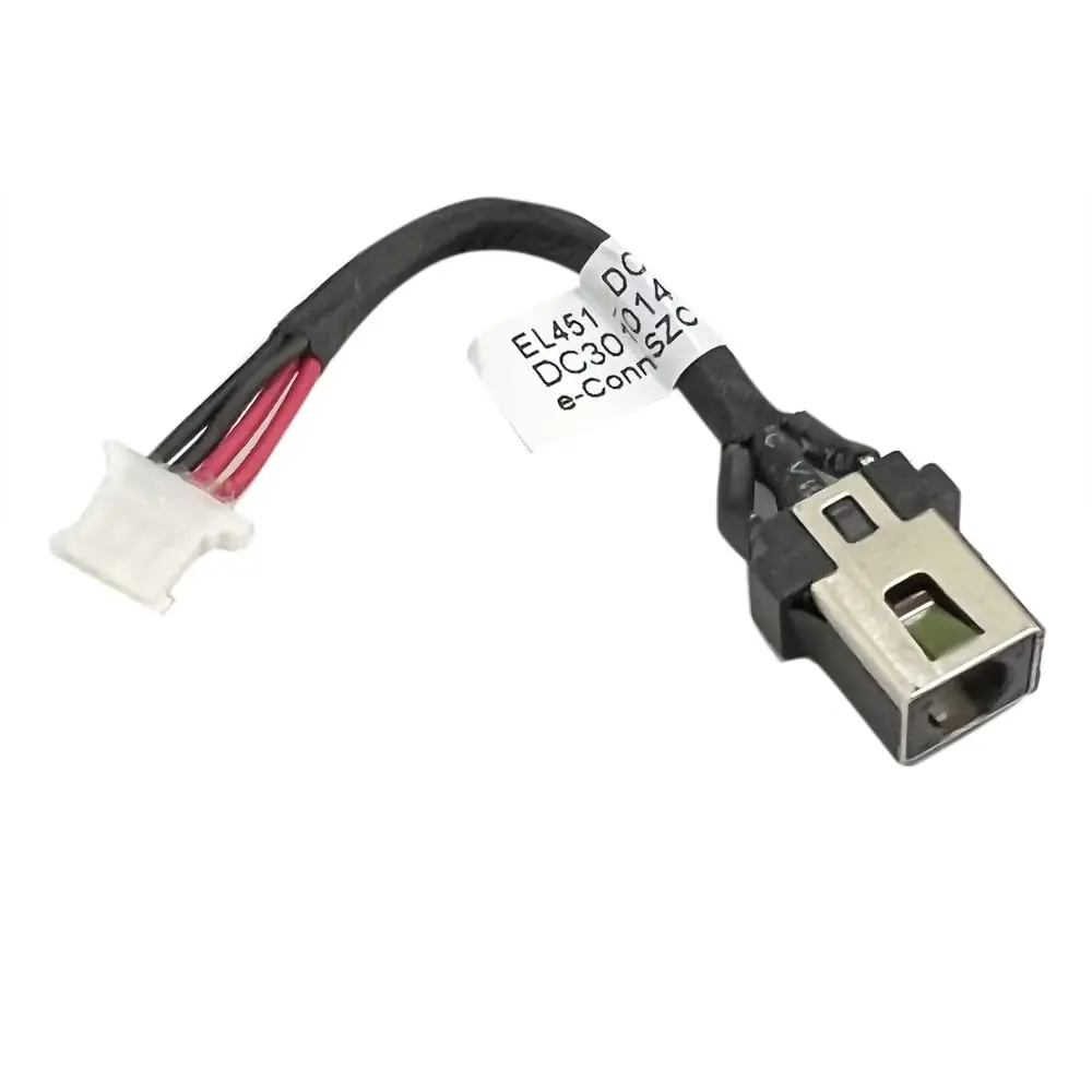 DC Power Jack Cable Charging Port Socket Replacement for Lenovo FLEX 14IWL FLEX 14API/ldeaPad S340 15IWL S340 15IIL 710S Plus