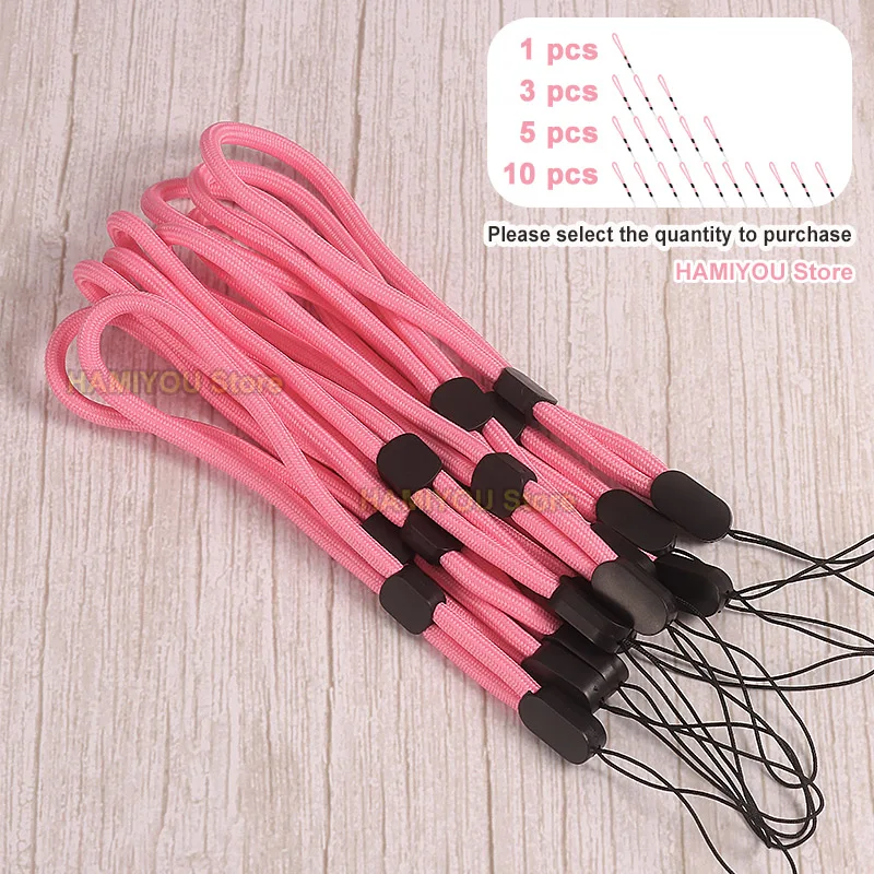 Adjustable Mobile Phone Strap Color Wrist Lanyard