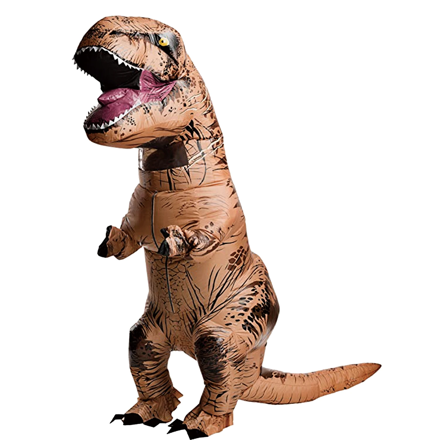 Halloween Inflatable T-Rex Dinosaur Costume Halloween Blow Up Deluxe Dinosaur Fancy Dress Costume Props