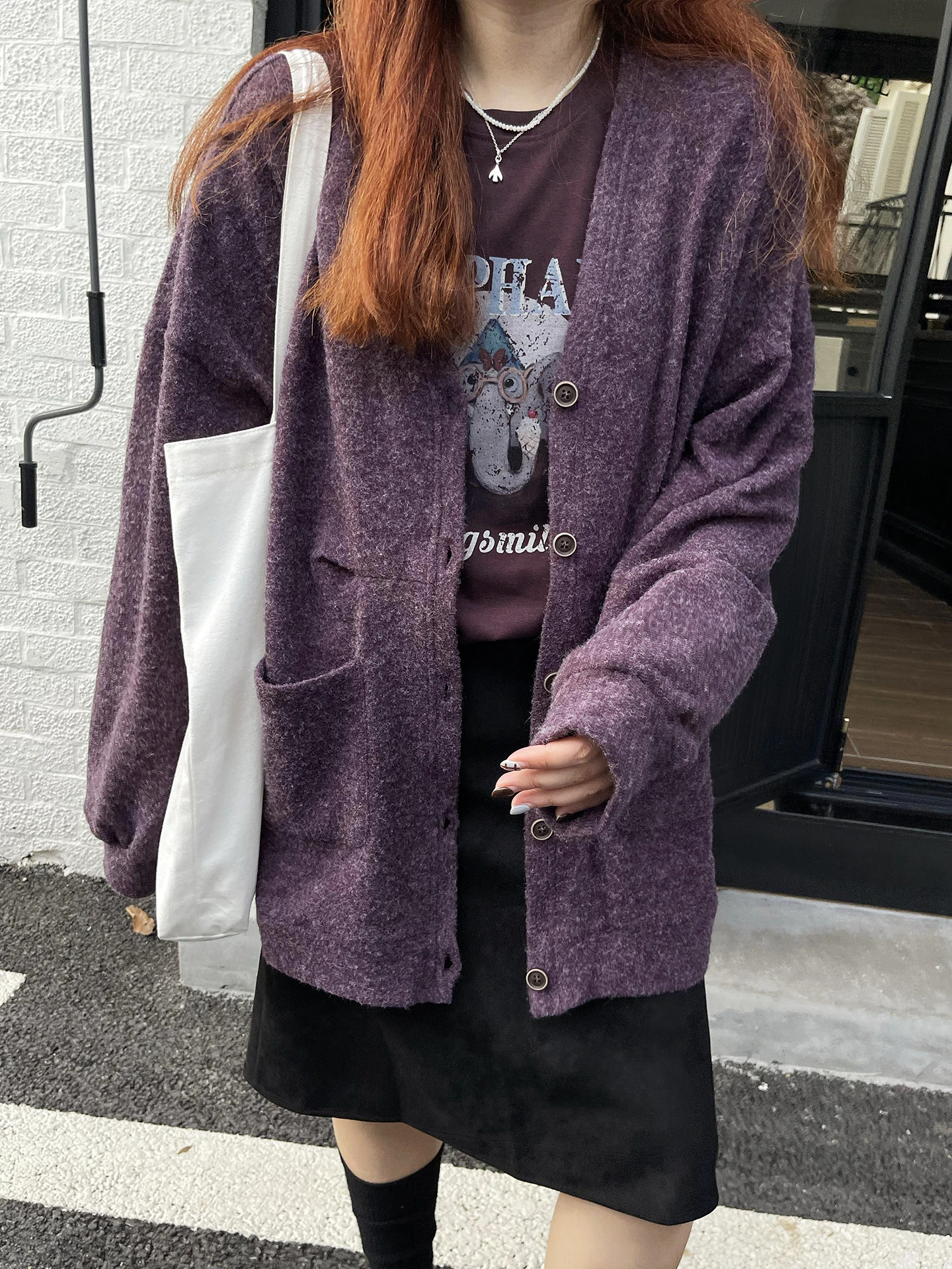 

Women's Knitted Open Cardigan Outerwear Loose Slimming Base Layer Sweater Autumn Winter New Design Casual Comfortable Warmth