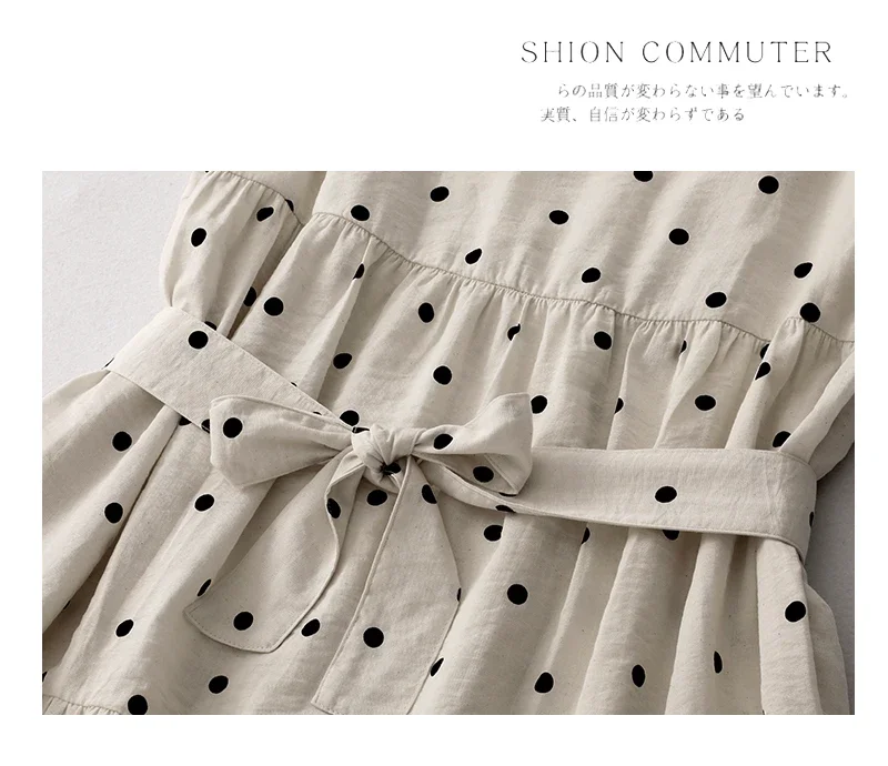 2025 新しい夏のヴィンテージ水玉ドレス女性の韓国のファッションルーズカジュアルロングビッグスイングノースリーブ女性のベストドレス