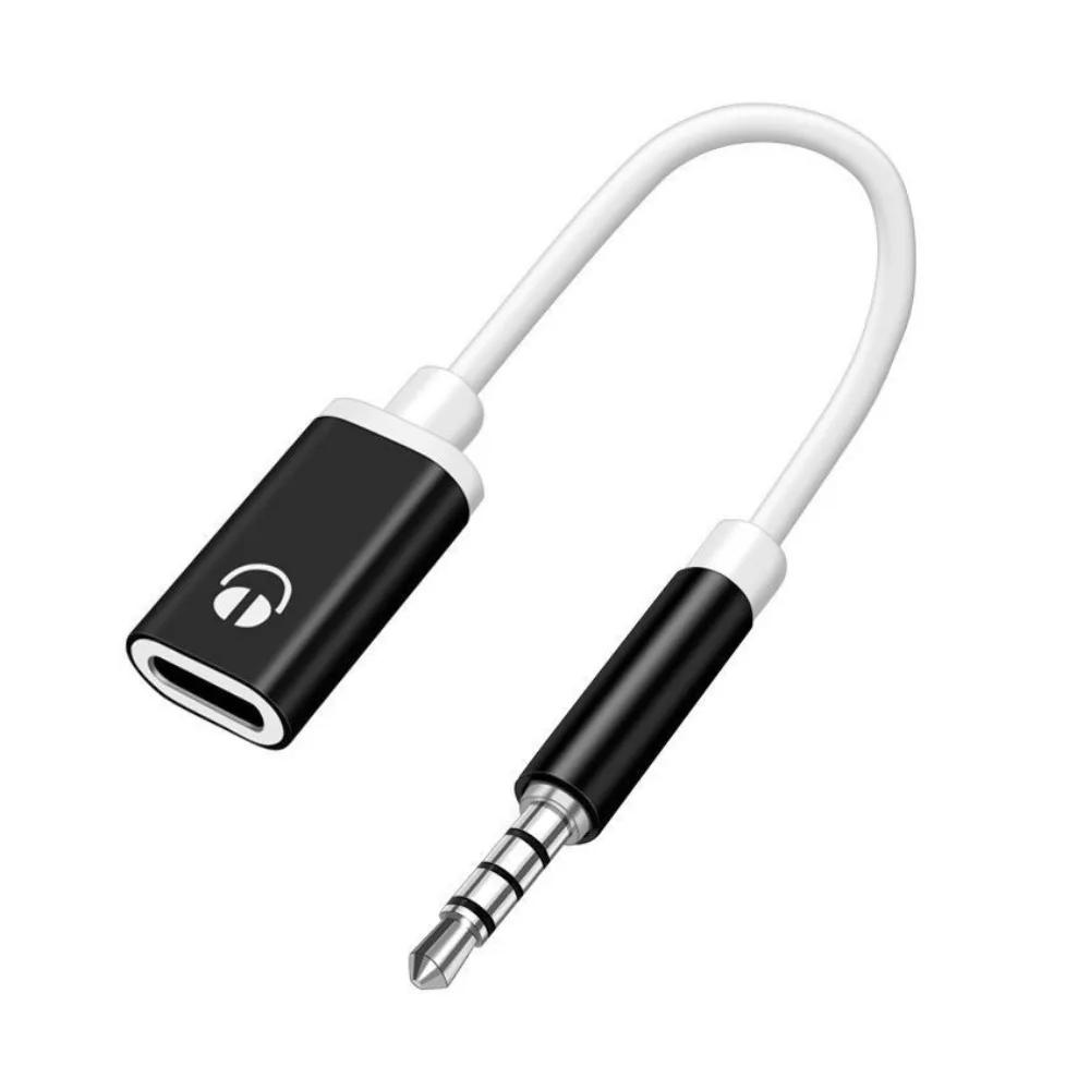 1Pc Draagbare Duurzame Aux Kabel Converter 3.5Mm Naar Type-C Analoge Audio Koptelefoon Adapter Kabel