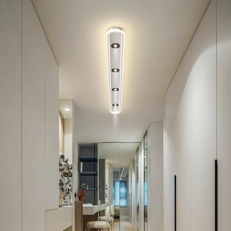 HOEverakroom-Plafonnier LED Créatif Post-Moderne avec Projecteurs, Simple, Polyvalent, Atmosphérique, Couloir, Entrée
