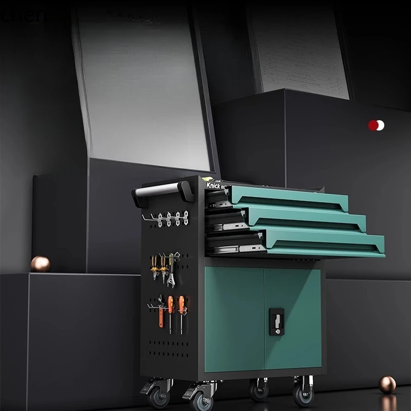 CZ Tool Trolley Mobile Multi-Functional Auto Repair Cabinet Metal Hardware Work Tool Cabinet
