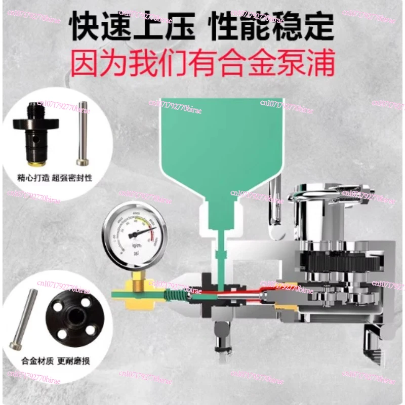 

Epoxy Polyurethane Foam Grouting Machine Steel HosePolyurethane Crack 999 High Quality 910W 1100W Two-fluid Epoxy Pump